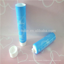 25ml ocean blue lotion plastic pipe with screw cap